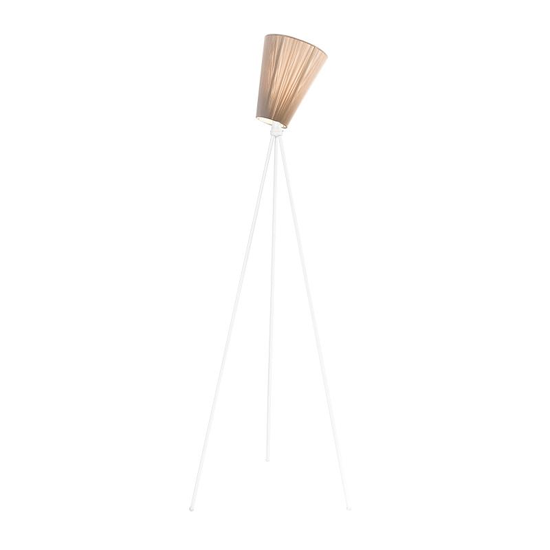 Moderne Oslo Holz-Stehlampe