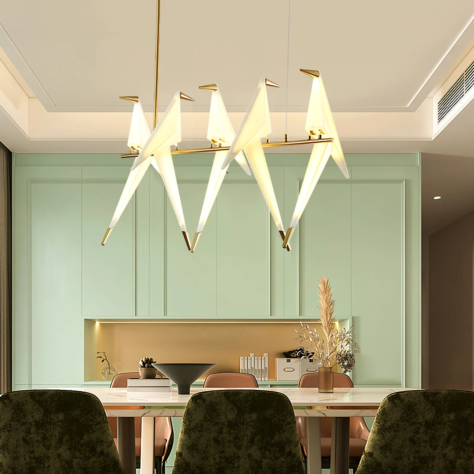 Bird chandelier lighting discount