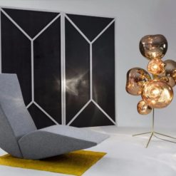 Melt floor and table lamp