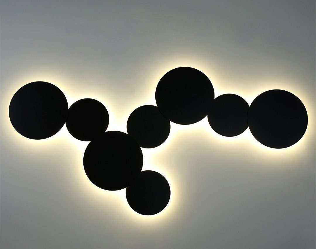 PUCK WALL ART | Fluorescent wall light