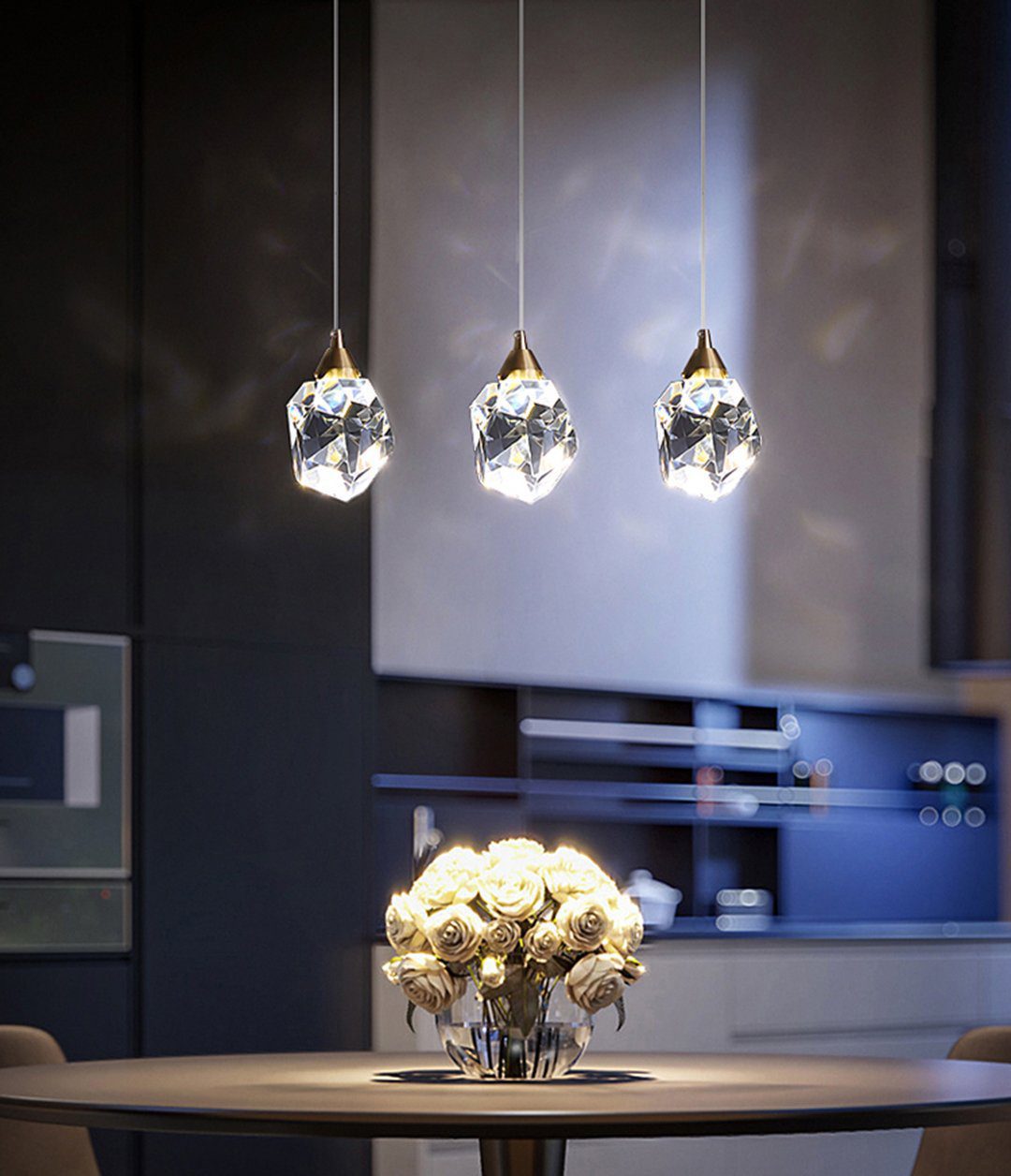 Crystal Garland Pendant Light - Mooielight