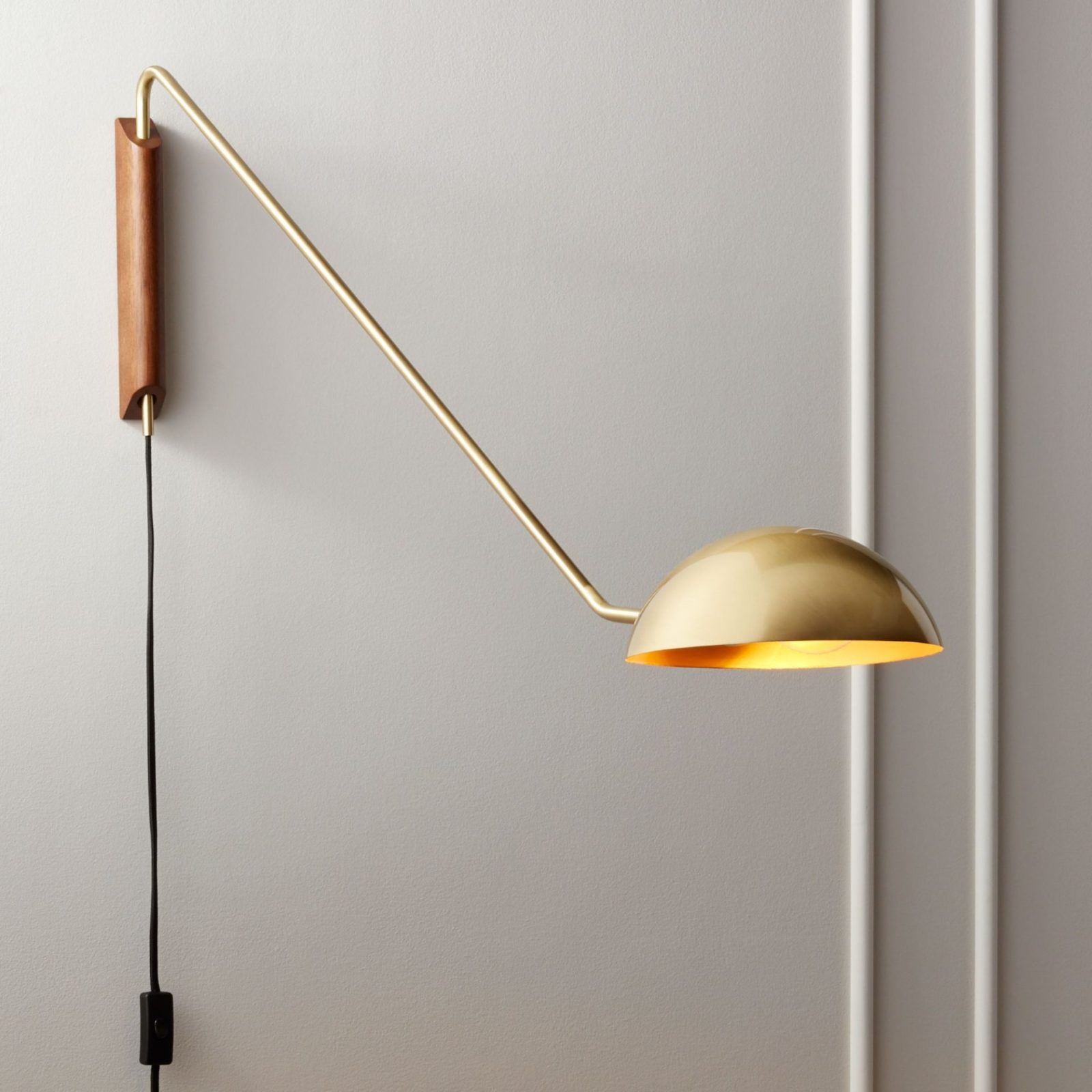 Swing Dome Wall Light