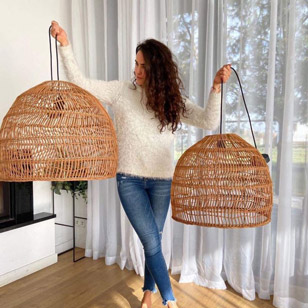 Wicker Pendant lamp -mooielight