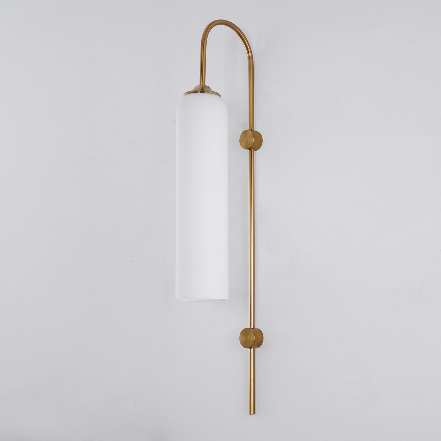 Long Tube Glass Wall Light Mooielight Long Tube Glass Wall Light