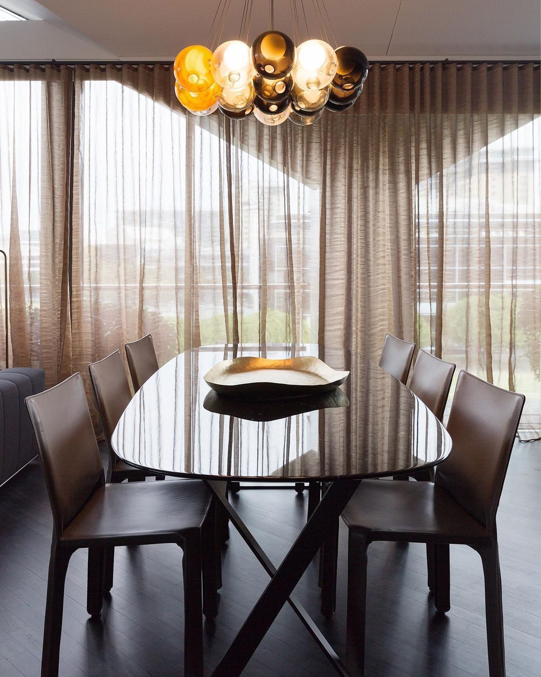 Cluster pendant hot sale lights dining room