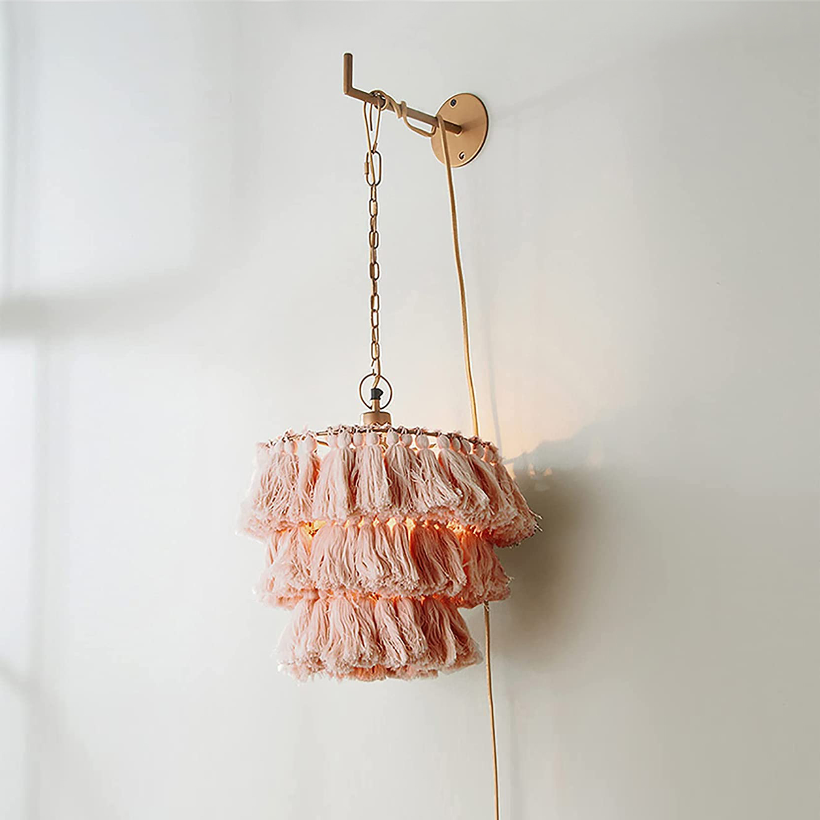 Anthropologie fela tasseled chandelier hotsell
