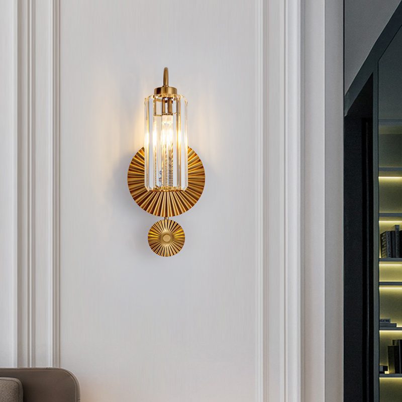 Crystal shop wall lamp