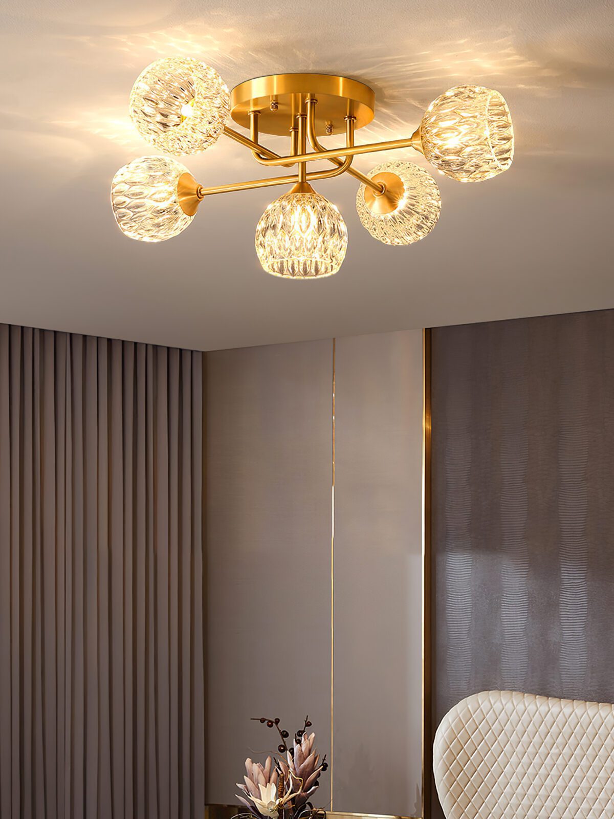 Crystal ceiling lights sale cheap
