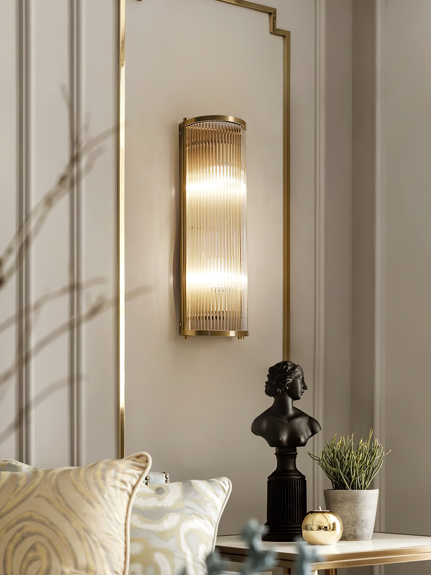 Wall shop light decor