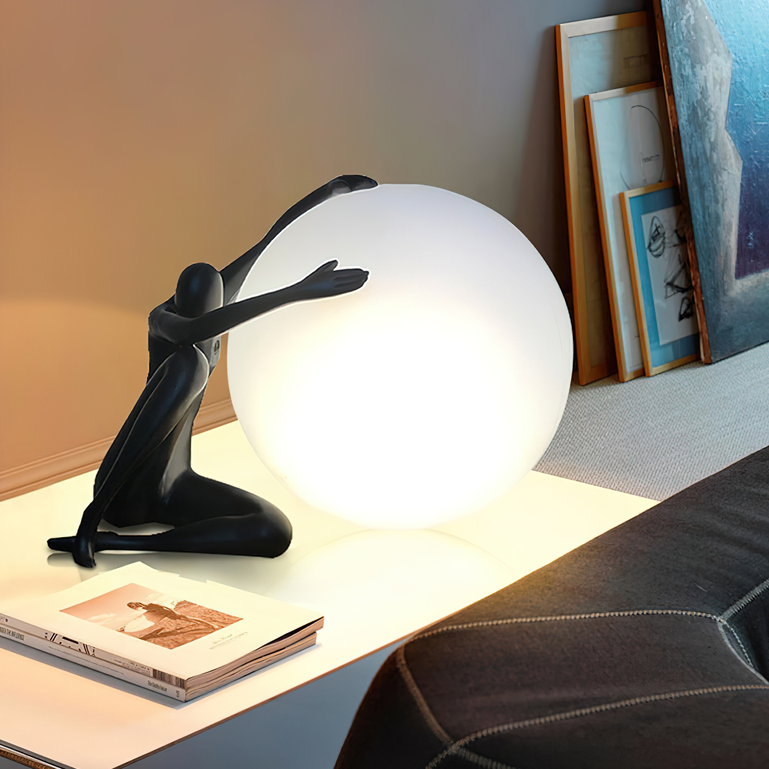 Abstract clearance table lamp