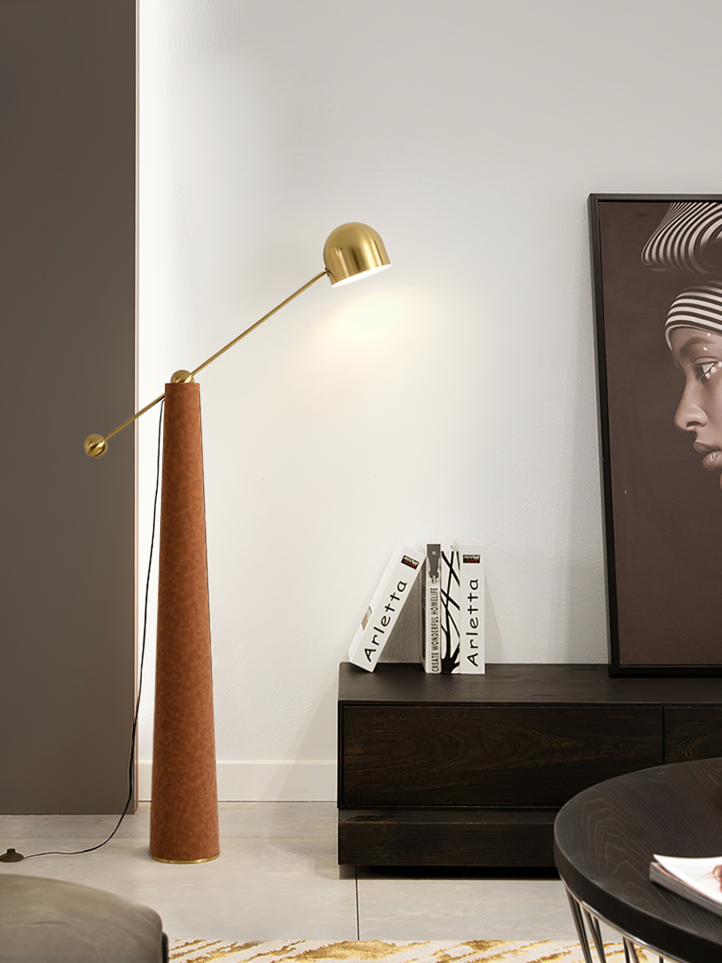 Articulating discount floor lamp