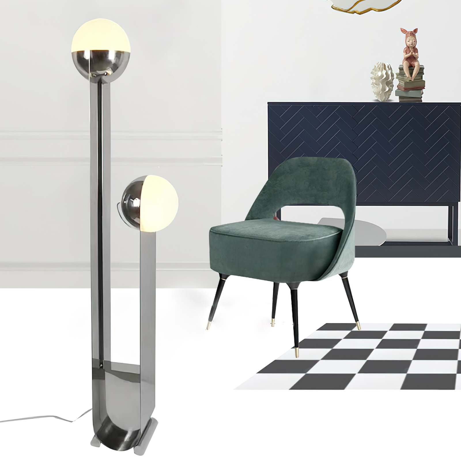 U shaped floor lamp discount